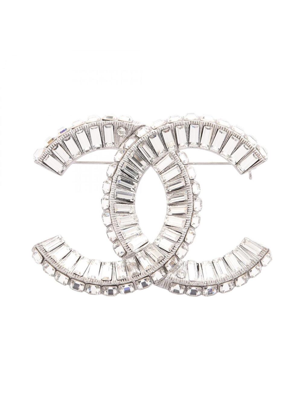 Chanel C19K Coco Mark Brooch Pin Metal #362817C85B